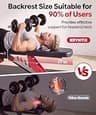 Eryntix M1 Pro Adjustable Leg Extension and Curl Machine, 1600LBS Limit