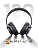 Picun B8 Bluetooth Over-Ear Headphones with Massive 120-Hour Battery and EQ Modes