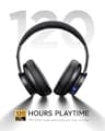 Picun B8 Bluetooth Over-Ear Headphones with Massive 120-Hour Battery and EQ Modes