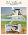 Jartoo 5.5-Inch 2K Video Baby Monitor 2025 Edition with Active Noise Cancellation