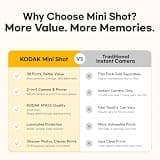 Kodak Mini Shot 2 Retro Instant Digital Camera and Bluetooth Photo Printer