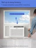 DELLA Fenestra Series 8,000 BTU Energy Saving Smart Window Air Conditioner