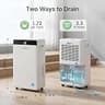 Ludatido 80-Pint Upgraded Energy Star Dehumidifier with Dedicated Sleep Mode