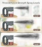 Portable Cordless Spray Tan Gun with Adjustable Three Strength Levels