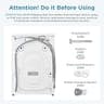 Midea 2.7 Cubic Foot 24-Inch Ventless Front Load Washer Dryer Combo Unit