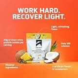 Ascent 100% Clear Whey Protein Isolate Powder, Pineapple Coconut Flavor