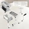 MZTOGR Manual Pasta Maker Machine Complete Set with Ravioli Attachment and Rack