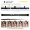yAyusi Dual-Lamp Video Conference Lighting Setup with 360-Degree Rotation