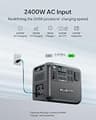 BLUETTI AC200L Portable Power Station - 2048Wh Capacity, 2400W Output