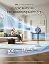 Govee 52-Inch Low Profile Smart Ceiling Fan with Custom RGBIC Lighting