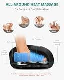 Medcursor Foot Massager Machine with Heat Rolling Deep Kneading Shiatsu