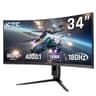 KTC H34S18S 34-Inch WQHD 180Hz 1500R Ergonomic Curved Ultrawide Gaming Monitor
