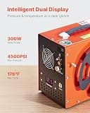 VEVOR Portable PCP Air Compressor, 4500 PSI Auto-Stop, 12V DC / 120V AC