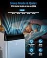 Garvee 14,000 BTU 3-in-1 Portable Air Conditioner with Follow Me Smart Remote
