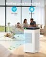 SIESEAN H13 True HEPA Floor-Standing Air Purifier for Extra Large Rooms