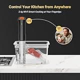 INKBIRD ISV-200W WiFi Sous Vide Cooker 1000W with App Control & Presets