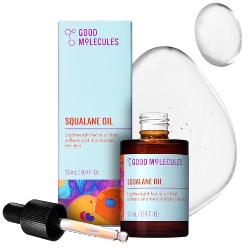 Good Molecules 100% Natural Squalane Oil for Lightweight Facial Hydration