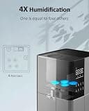 LACIDOLL 6.8-Gallon Top-Fill Ultrasonic Humidifier with 360-Degree Nozzle, 3000 Sq. Ft.