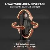 EdenPURE GEN40 PLUS Oscillating Infrared Heater and Cooling Fan System