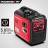 PowerSmart 3000W Portable Inverter Generator with CO Alarm Safety System