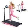 Upgraded 2026 Foldable Walking Pad with Incline and Stabilizing Handle