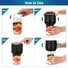Dicorain VP06+ Auto-Stop Electric Mason Jar Vacuum Sealer for Standard and Wide