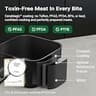 Tastee 5.5-Quart Ceramic Air Fryer with Smart Temperature Cooking Probe