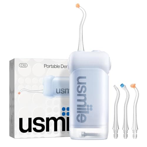 usmile C10 Portable Cordless Water Flosser with 95-Day Battery Life Capacity
