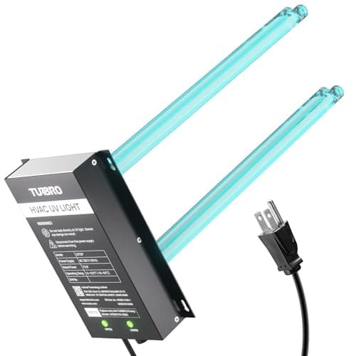 TURBRO 72W HVAC UV Light Kit with 15.2-Inch Lamp and Ozone-Free Operation