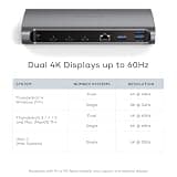 Satechi 11-in-1 Thunderbolt 4 Docking Station with 100W Charging & SD