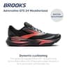 Brooks Adrenaline GTS 24 Weatherized Stability Running Shoe with DWR Coated Knit