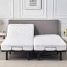 Quilted Microfiber Split King Waterproof Mattress Protector Pad (2-Pack)