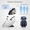 Real Relax Favor-06 3D SL-Track Full Body Zero Gravity Massage Chair with App