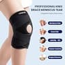JOMVD Adjustable Knee Brace with C-Shaped Gel Pad and Spring Stabilizers