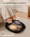 RENPHO Foot Massager Machine with Heat and Cordless Control for Plantar