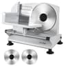 OSTBA 150W Meat Slicer Machine, Dual 6.7-Inch Removable Stainless Blades