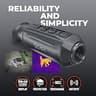 AGM Taipan V2 10-256 Thermal Imaging Monocular with Removable Battery and 500-Yard Range