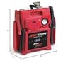 Clore Automotive Jump-N-Carry JNC1224 3400-Amp 12V/24V Heavy-Duty Jump Starter