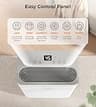 SEMKAP 32-Pint Low Noise Smart Compressor Dehumidifier for Large Rooms