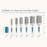 Osensia Professional Ceramic Ion Thermal Barrel Round Hair Brush, 2-Inch