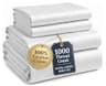 Premium 1000 Thread Count 100% Egyptian Cotton Silky Sateen King Sheet Set