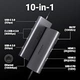 UGREEN Revodok Pro 210 10-in-1 USB-C Docking Station with 100W Charging