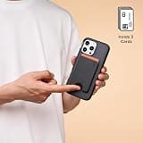 PopSockets Phone Wallet for MagSafe with Interchangeable Grip - 3 Card Capacity