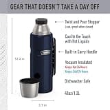 Stanley Heritage Classic Vacuum Bottle with Handle, 1.1 Quart Capacity