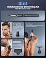NUBACK Electric Back Shaver for Men with Ultra-Wide Blade and Dual Speed Settings