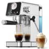Rounexes 20-Bar Touchscreen Espresso Machine with Integrated Pressure Gauge