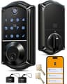 Veise VE017 Fingerprint Smart Door Lock Deadbolt with 8-in-1 Entry