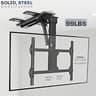 VIVO Smart Electric Flip-Down Ceiling TV Mount with Voice and App Control