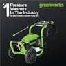 Greenworks 3000 PSI Heavy-Duty Brushless Electric Pressure Washer with Uberflex