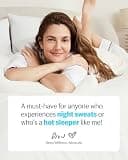 REST Evercool Premium Cooling Comforter with Eco-Friendly Sorona Fill, Full/Queen